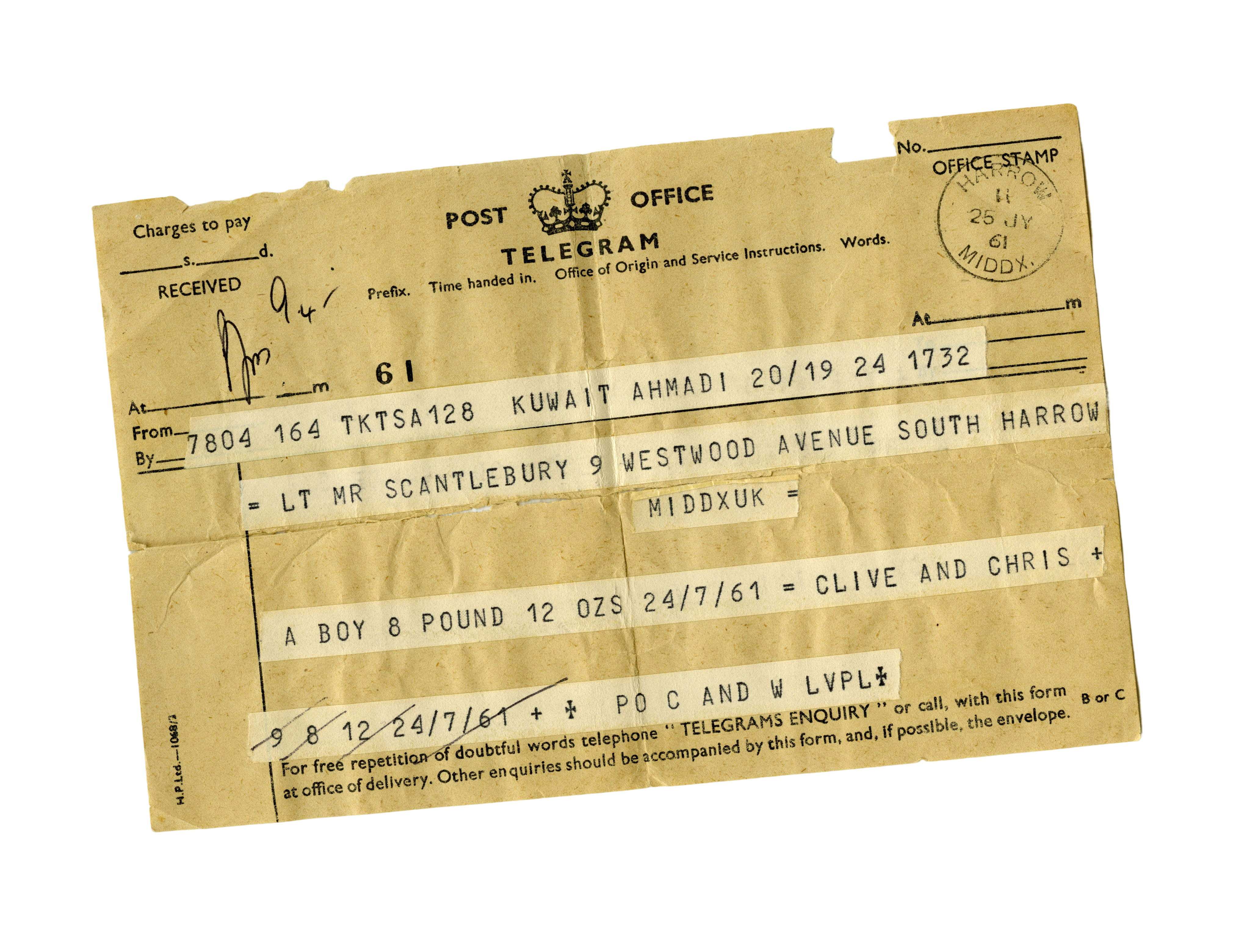 Telegram Message